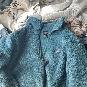 Patagonia Women's Blue Fleece Sweater